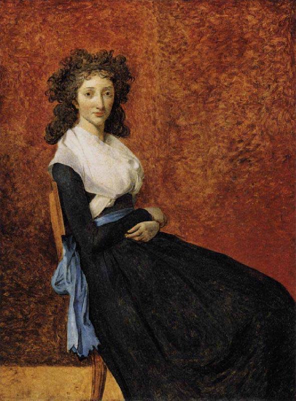 Jacques-Louis David Portrait of Madame Marie Louise Trudaine Germany oil painting art